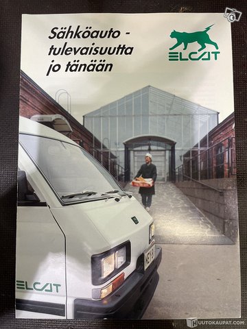 Sähköauto Elcat E10 CITYVAN, 1991 12