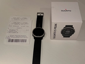 Suunto 5 Peak Black, Kuntoilu ja fitness, Urheilu ja ulkoilu, Somero, Tori.fi Suunto 5 Peak Black, Kuntoilu ja fitness, Urheilu ja ulkoilu, Somero, Tori.fi