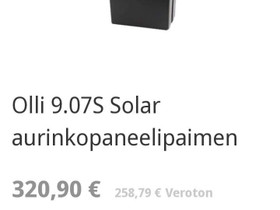 Olli Solar sähköpaimen, uutuus!, Muut hevostarvikkeet, Hevoset ja hevosurheilu, Naantali, Tori.fi Olli Solar sähköpaimen, uutuus!, Muut hevostarvikkeet, Hevoset ja hevosurheilu, Naantali, Tori.fi