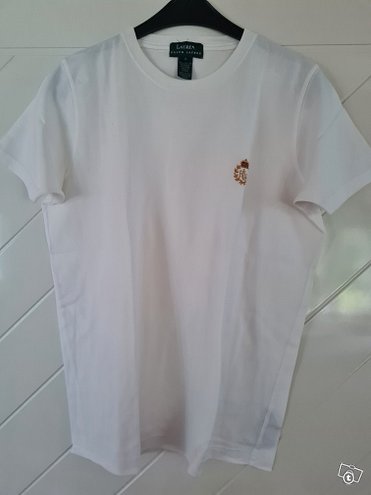 Ralph Lauren valkoinen T-paita 38
