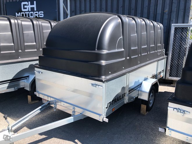 JT-Trailer perkrry 330x150x50 Gansi kuomulla