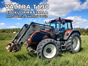 Valtra T190 HiTech etukuormaajalla KATSO VIDEO, Maatalouskoneet, Kuljetuskalusto ja raskas kalusto, Urjala, Tori.fi