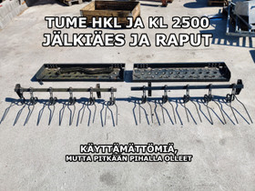 Tume HKL ja KL 2500 jlkies ja raput, Maatalouskoneet, Kuljetuskalusto ja raskas kalusto, Urjala, Tori.fi