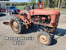 Massey Harris 820D traktori - VIDEO, Traktorit, Kuljetuskalusto ja raskas kalusto, Urjala, Tori.fi
