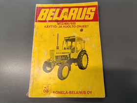 Belarus MTZ-800 ja 820 traktorin ohjekirja, Maatalouskoneet, Kuljetuskalusto ja raskas kalusto, Urjala, Tori.fi