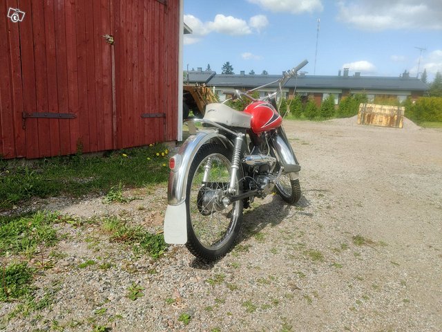 Entisöity Tunturi Sport mopedi -64 2