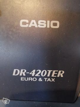 Casio DR-420TER nauhalaskin, ja...