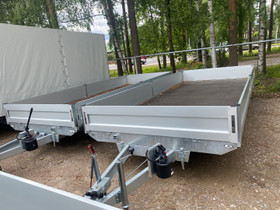 Heinolasta 5x2,2 2700kg kippaava traileri laidoill, Perkrryt ja trailerit, Auton varaosat ja tarvikkeet, Heinola, Tori.fi