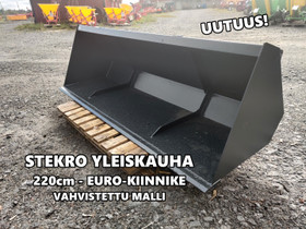 Stekro 220cm yleiskauha EURO-kiinnike, Maatalouskoneet, Kuljetuskalusto ja raskas kalusto, Urjala, Tori.fi