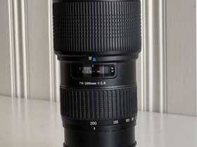 Objektiivi (70-200 f2,8 Sony A-type), Objektiivit, Kamerat ja valokuvaus, Jyväskylä, Tori.fi Objektiivi (70-200 f2,8 Sony A-type), Objektiivit, Kamerat ja valokuvaus, Jyväskylä, Tori.fi