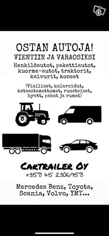 Ylimääräiset autot rahaksi