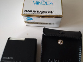 Minolta Program flash D-314i, Valokuvaustarvikkeet, Kamerat ja valokuvaus, Vaasa, Tori.fi Minolta Program flash D-314i, Valokuvaustarvikkeet, Kamerat ja valokuvaus, Vaasa, Tori.fi
