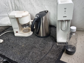 Kahvinkeitin, vedenkeitin, soodastream., Muut keittiötarvikkeet, Keittiötarvikkeet ja astiat, Kokkola, Tori.fi Kahvinkeitin, vedenkeitin, soodastream., Muut keittiötarvikkeet, Keittiötarvikkeet ja astiat, Kokkola, Tori.fi