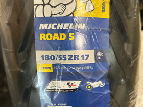 Michelin Pilot Road 5 180/55-17, Renkaat, Mototarvikkeet ja varaosat, Kuopio, Tori.fi