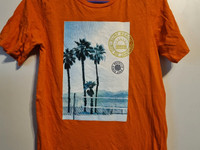 H&M:n oranssi t-paita, koko 146/152cm