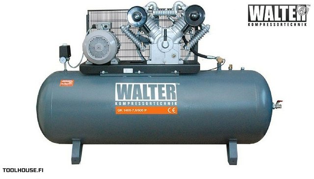 Walter valurauta kompressori 7,5KW, kuva 1