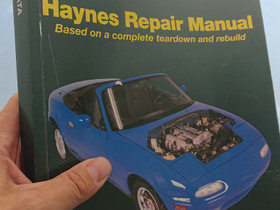 Mazda MX-5 Miata repair manual, Lisävarusteet ja autotarvikkeet, Auton varaosat ja tarvikkeet, Rauma, Tori.fi