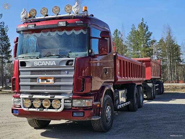 Scania R 164/ Jyki 4-aks. Letkukasetti. 5