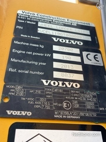 Volvo L110G 17