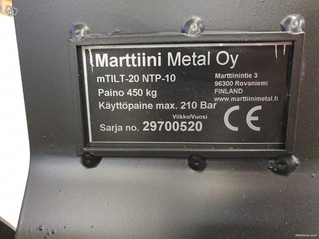 Marttiini MT20 Tappi / NTP10 UUSI 5