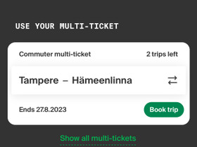 VR lähijunalippu, opiskelija, Matkat, risteilyt ja lentoliput, Matkat ja liput, Hämeenlinna, Tori.fi VR lähijunalippu, opiskelija, Matkat, risteilyt ja lentoliput, Matkat ja liput, Hämeenlinna, Tori.fi