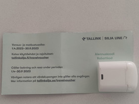 Silja Line Alennuskuponki, Matkat, risteilyt ja lentoliput, Matkat ja liput, Tampere, Tori.fi Silja Line Alennuskuponki, Matkat, risteilyt ja lentoliput, Matkat ja liput, Tampere, Tori.fi