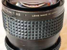 Minolta MD 35-70mm 1:3.5, Objektiivit, Kamerat ja valokuvaus, Alajärvi, Tori.fi Minolta MD 35-70mm 1:3.5, Objektiivit, Kamerat ja valokuvaus, Alajärvi, Tori.fi
