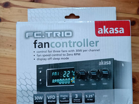 Akasa fc.trio fan, Komponentit, Tietokoneet ja lisälaitteet, Pori, Tori.fi Akasa fc.trio fan, Komponentit, Tietokoneet ja lisälaitteet, Pori, Tori.fi
