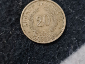 20 Markan kolikko, Rahat ja mitalit, Keräily, Mikkeli, Tori.fi 20 Markan kolikko, Rahat ja mitalit, Keräily, Mikkeli, Tori.fi