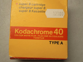 Kodachrome Super 8 Film Kasetti Type A, Valokuvaustarvikkeet, Kamerat ja valokuvaus, Hyvinkää, Tori.fi