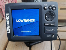 Lowrance Elite-5 kaiku/plotteri, Veneen varusteet ja varaosat, Venetarvikkeet ja veneily, Pietarsaari, Tori.fi Lowrance Elite-5 kaiku/plotteri, Veneen varusteet ja varaosat, Venetarvikkeet ja veneily, Pietarsaari, Tori.fi