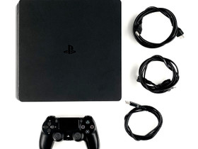 Playstation 4 slim PS4 (+löytyy valtavasti pelejä), Pelikonsolit ja pelaaminen, Viihde-elektroniikka, Oulu, Tori.fi