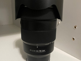Sony FE 24-70mm f2.8 GM objektiivi, Objektiivit, Kamerat ja valokuvaus, Riihimäki, Tori.fi