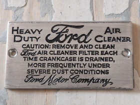 Ford Air Cleaner merkki, Lisävarusteet ja autotarvikkeet, Auton varaosat ja tarvikkeet, Nurmijärvi, Tori.fi Ford Air Cleaner merkki, Lisävarusteet ja autotarvikkeet, Auton varaosat ja tarvikkeet, Nurmijärvi, Tori.fi