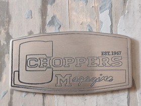Chopper Magazine alumiinimerkki, Rahat ja mitalit, Keräily, Nurmijärvi, Tori.fi Chopper Magazine alumiinimerkki, Rahat ja mitalit, Keräily, Nurmijärvi, Tori.fi