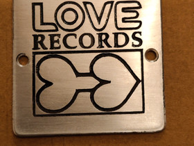 Love Records alumiini merkki, Muu musiikki ja soittimet, Musiikki ja soittimet, Nurmijärvi, Tori.fi