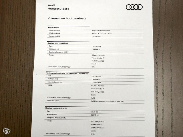 AUDI A3 18