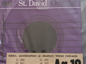 Vanha St. David Ag 10 rock-sarja, Kitarat, bassot ja vahvistimet, Musiikki ja soittimet, Kotka, Tori.fi Vanha St. David Ag 10 rock-sarja, Kitarat, bassot ja vahvistimet, Musiikki ja soittimet, Kotka, Tori.fi