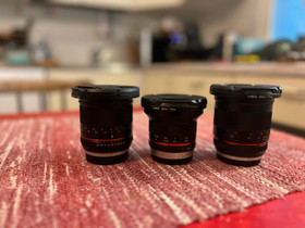 Samyang MFT 12mm ja 21mm, Objektiivit, Kamerat ja valokuvaus, Ilomantsi, Tori.fi Samyang MFT 12mm ja 21mm, Objektiivit, Kamerat ja valokuvaus, Ilomantsi, Tori.fi