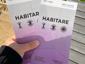 2kpl Habitare 2023 lippuja, Keikat, konsertit ja tapahtumat, Matkat ja liput, Lempäälä, Tori.fi 2kpl Habitare 2023 lippuja, Keikat, konsertit ja tapahtumat, Matkat ja liput, Lempäälä, Tori.fi