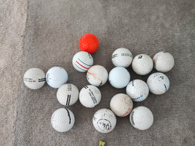17 kpl palloja, 1 kpl tii, Golf, Urheilu ja ulkoilu, Oulu, Tori.fi 17 kpl palloja, 1 kpl tii, Golf, Urheilu ja ulkoilu, Oulu, Tori.fi