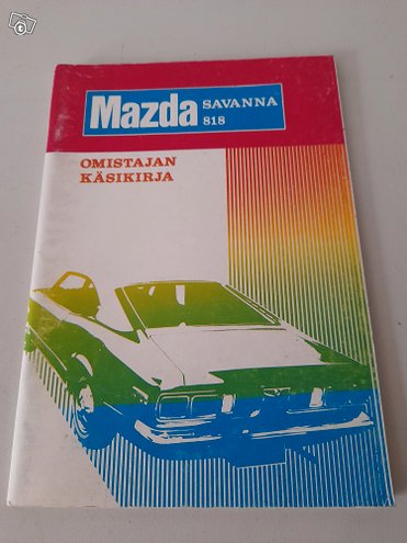 Mazda 818 käsikirja