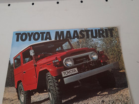 Toyota Maasturit esite, Muut kirjat ja lehdet, Kirjat ja lehdet, Kokkola, Tori.fi Toyota Maasturit esite, Muut kirjat ja lehdet, Kirjat ja lehdet, Kokkola, Tori.fi