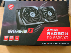 MSI Radeon RX 6600XT Gaming X 8GB, Komponentit, Tietokoneet ja lisälaitteet, Kokkola, Tori.fi MSI Radeon RX 6600XT Gaming X 8GB, Komponentit, Tietokoneet ja lisälaitteet, Kokkola, Tori.fi