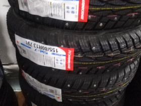 Sarja uusia 155/80r13" nastarenkaita, Renkaat ja vanteet, Oulu, Tori.fi