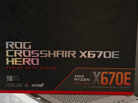 Asus rog crosshair x670e emolevy, Komponentit, Tietokoneet ja lisälaitteet, Kokkola, Tori.fi Asus rog crosshair x670e emolevy, Komponentit, Tietokoneet ja lisälaitteet, Kokkola, Tori.fi