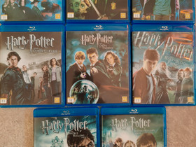 Harry Potter elokuvasarja 8kpl Blue-Ray, Elokuvat, Vaasa, Tori.fi