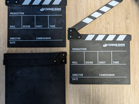 3x Elokuva flakki / Clapper board, Valokuvaustarvikkeet, Kamerat ja valokuvaus, Jyväskylä, Tori.fi 3x Elokuva flakki / Clapper board, Valokuvaustarvikkeet, Kamerat ja valokuvaus, Jyväskylä, Tori.fi