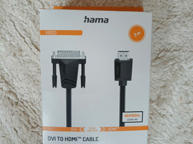 Hama DVI- HDMI johto, Muu viihde-elektroniikka, Viihde-elektroniikka, Hämeenlinna, Tori.fi Hama DVI- HDMI johto, Muu viihde-elektroniikka, Viihde-elektroniikka, Hämeenlinna, Tori.fi