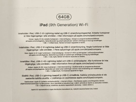 Apple iPad 9th generation 64gb, Tabletit, Tietokoneet ja lisälaitteet, Vaasa, Tori.fi